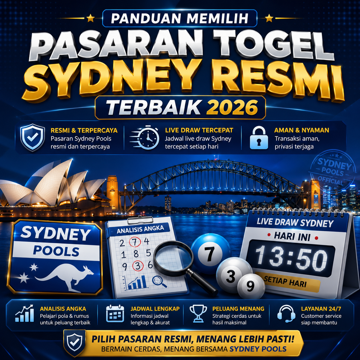 Panduan Memilih Pasaran Togel Sydney Resmi Terbaik 2026